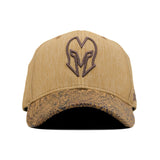 HEAD GEAR ELITE FUSION BROWN CONTRAST LEATHER LIMITED EDITION CAP