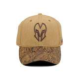 HEAD GEAR ELITE FUSION BROWN CONTRAST LEATHER LIMITED EDITION CAP