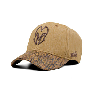 HEAD GEAR ELITE FUSION BROWN CONTRAST LEATHER LIMITED EDITION CAP