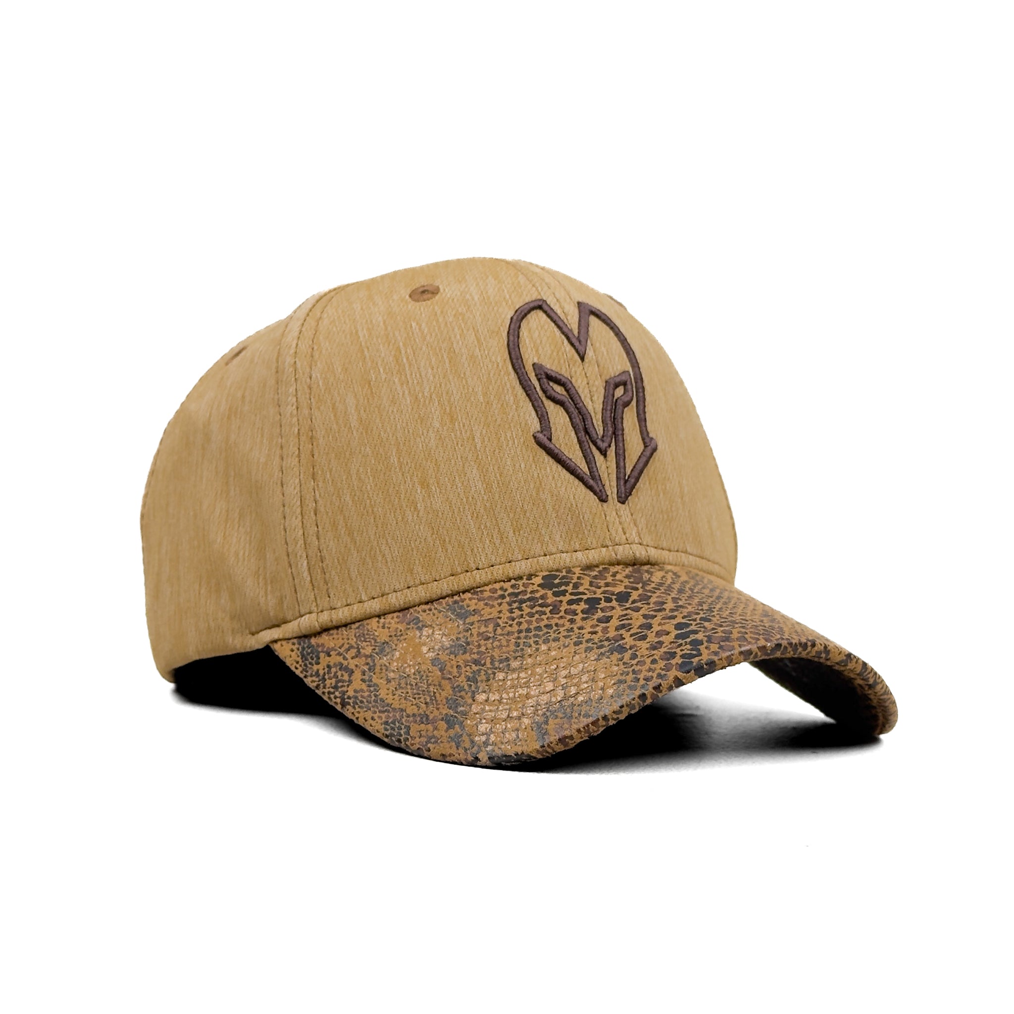 HEAD GEAR ELITE FUSION BROWN CONTRAST LEATHER LIMITED EDITION CAP