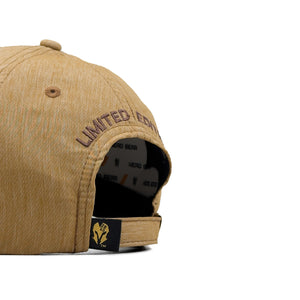 HEAD GEAR ELITE FUSION BROWN CONTRAST LEATHER LIMITED EDITION CAP