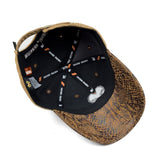 HEAD GEAR ELITE FUSION BROWN CONTRAST LEATHER LIMITED EDITION CAP