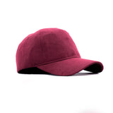 HEAD GEAR BASIC SUEDE MAROON CAP