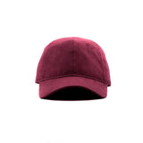 HEAD GEAR BASIC SUEDE MAROON CAP