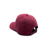 HEAD GEAR BASIC SUEDE MAROON CAP