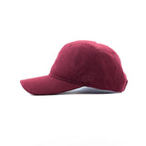 HEAD GEAR BASIC SUEDE MAROON CAP