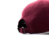 HEAD GEAR BASIC SUEDE MAROON CAP