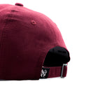 HEAD GEAR BASIC SUEDE MAROON CAP