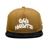 HEAD GEAR BAD HABITS FLAT CAP