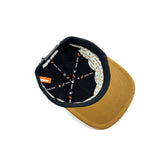 HEAD GEAR OFFICIAL BROWN FLAT VISOR CAP