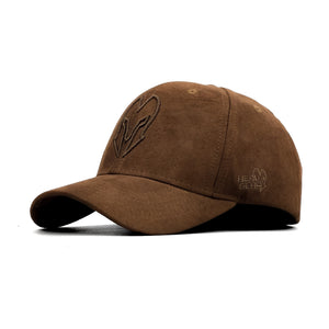 HEAD GEAR CHOCOLATE SUPER SUEDE CURVED VISOR CAP