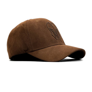 HEAD GEAR CHOCOLATE SUPER SUEDE CURVED VISOR CAP