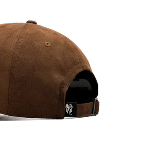 HEAD GEAR CHOCOLATE SUPER SUEDE CURVED VISOR CAP