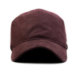 HEAD GEAR DARK RED WINE SUEDE CAP