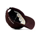 HEAD GEAR DARK RED WINE SUEDE CAP