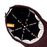 HEAD GEAR DARK RED WINE SUEDE CAP