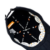 HEAD GEAR BLACK SUEDE CAP