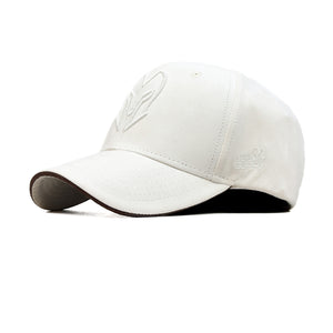 HEAD GEAR POLAR WHITE SUPER SUEDE SANDWICH CAP