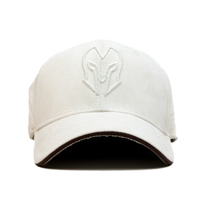 HEAD GEAR POLAR WHITE SUPER SUEDE SANDWICH CAP