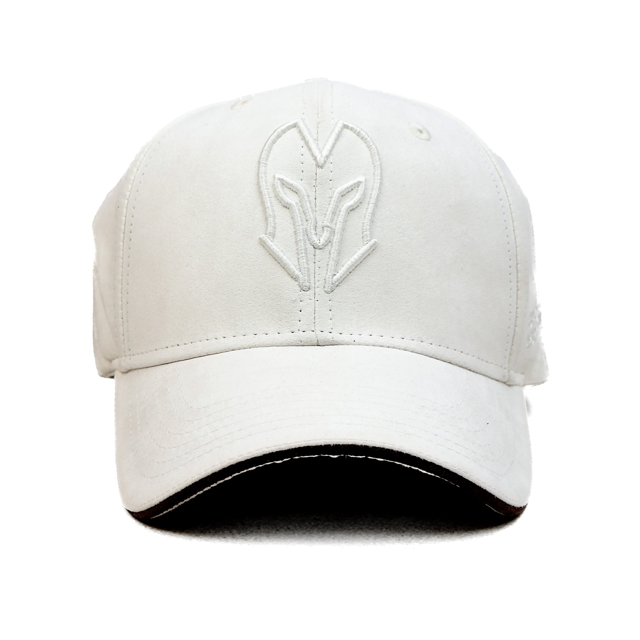 HEAD GEAR POLAR WHITE SUPER SUEDE SANDWICH CAP