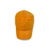 HEAD GEAR LIGHT TANGERINE SUEDE CAP