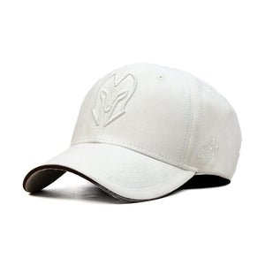 HEAD GEAR POLAR WHITE SUPER SUEDE SANDWICH CAP