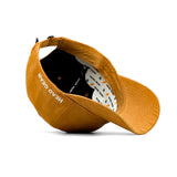 HEAD GEAR LIGHT TANGERINE SUEDE CAP