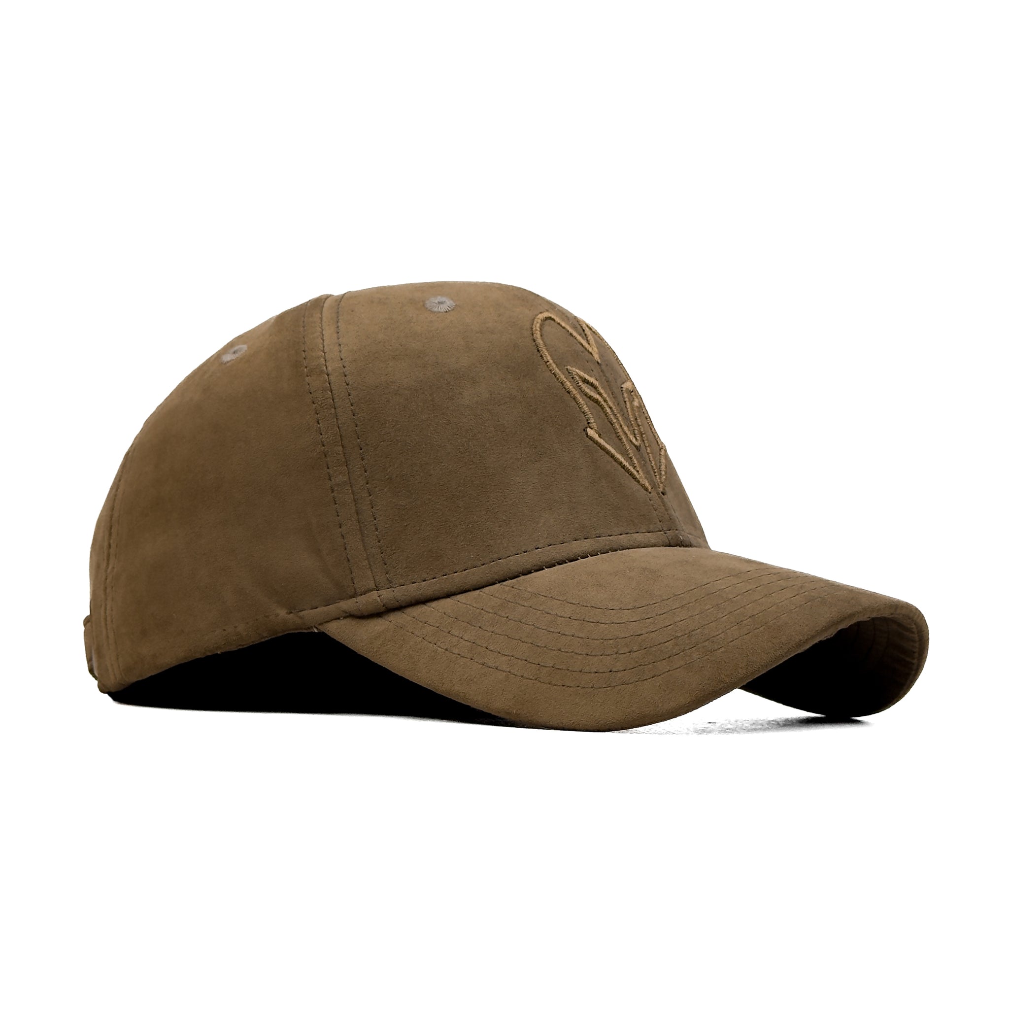 HEAD GEAR DARK OLIVE SUPER SUEDE CAP