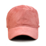 HEAD GEAR LIGHT PINK SUEDE CAP