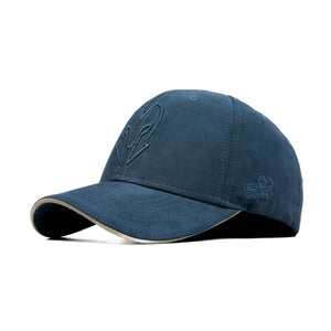 HEAD GEAR MIDNIGHT BLUE SUPER SUEDE SANDWICH CAP