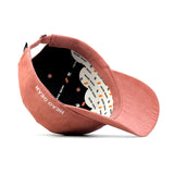 HEAD GEAR LIGHT PINK SUEDE CAP