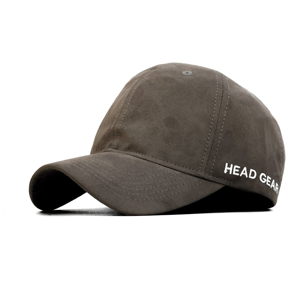 HEAD GEAR COFFEE SUEDE CAP