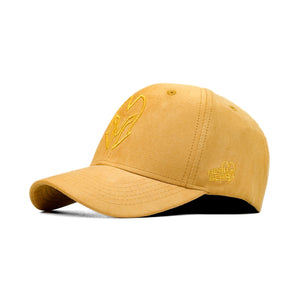 HEAD GEAR LEMON YELLOW SUPER SUEDE CAP