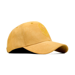 HEAD GEAR LEMON YELLOW SUPER SUEDE CAP