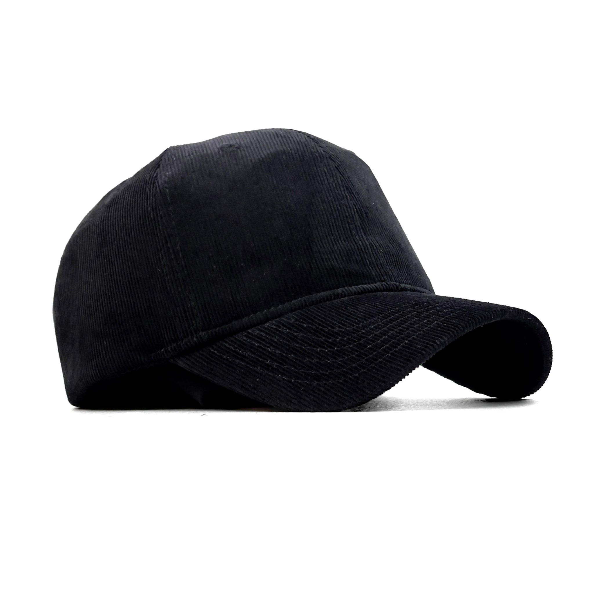 HEAD GEAR BLACK CORDUROY CAP