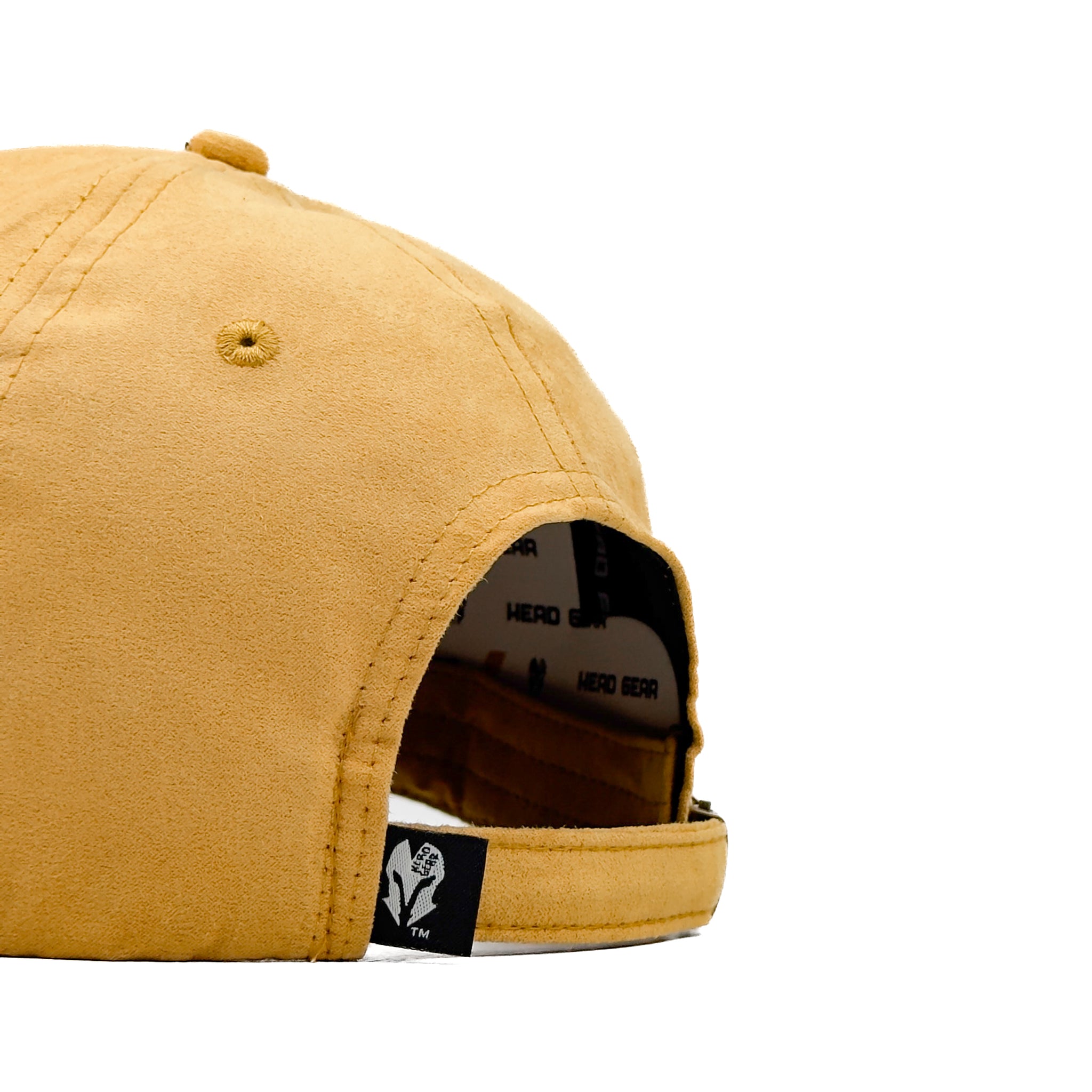 HEAD GEAR LEMON YELLOW SUPER SUEDE CAP