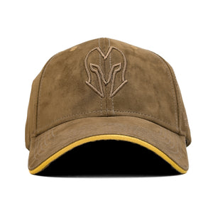 HEAD GEAR OLIVE SUPER SUEDE SANDWICH CAP