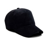 HEAD GEAR BLACK CORDUROY CAP