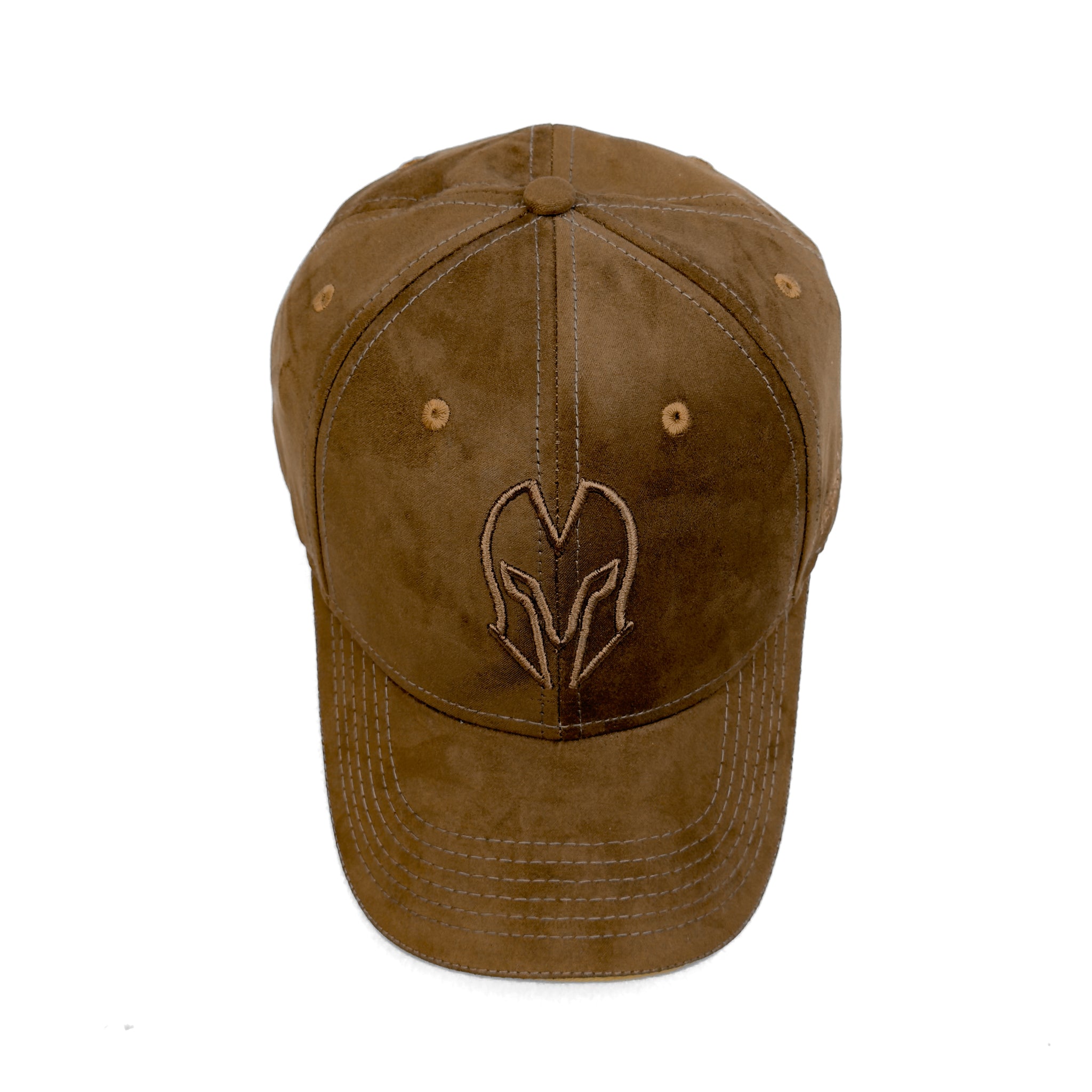 HEAD GEAR OLIVE SUPER SUEDE SANDWICH CAP