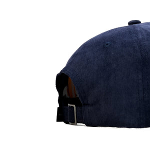 HEAD GEAR NAVY BLUE CORDUROY CAP