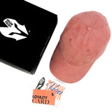 HEAD GEAR LIGHT PINK SUEDE CAP