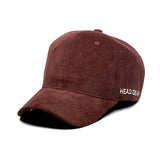 HEAD GEAR CHOCOLATE CORDUROY CAP