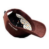 HEAD GEAR CHOCOLATE CORDUROY CAP