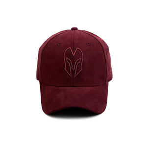 HEAD GEAR RED WINE SUPER SUEDE CAP