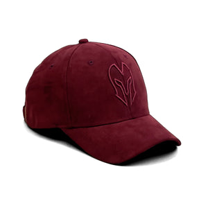 HEAD GEAR RED WINE SUPER SUEDE CAP