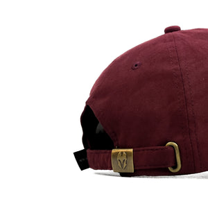 HEAD GEAR RED WINE SUPER SUEDE CAP