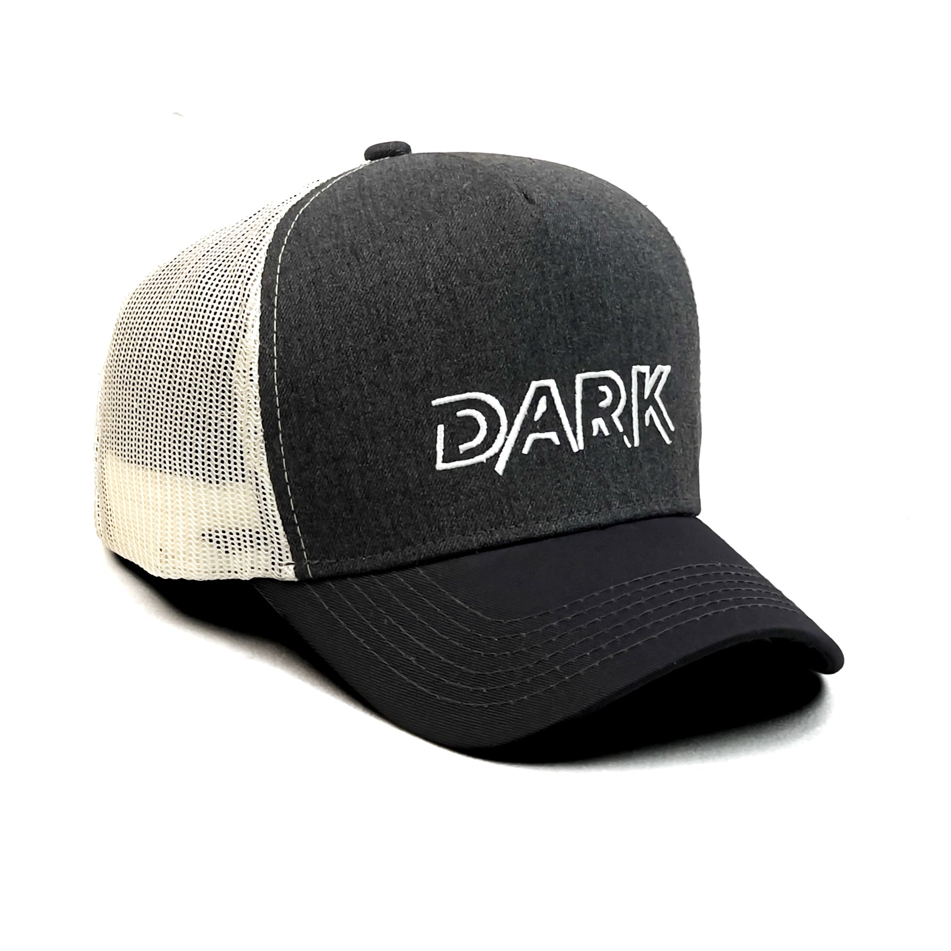 HEAD GEAR DARK TRUCKER CAP