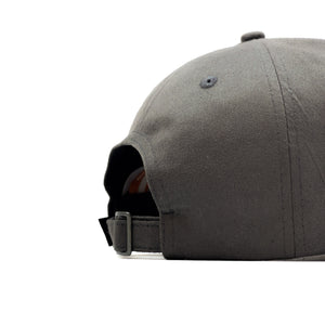 HEAD GEAR GREY SUPER SUEDE CURVED VISOR CAP