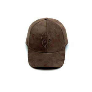 HEAD GEAR COFFEE SUPER SUEDE CURVED VISOR CAP