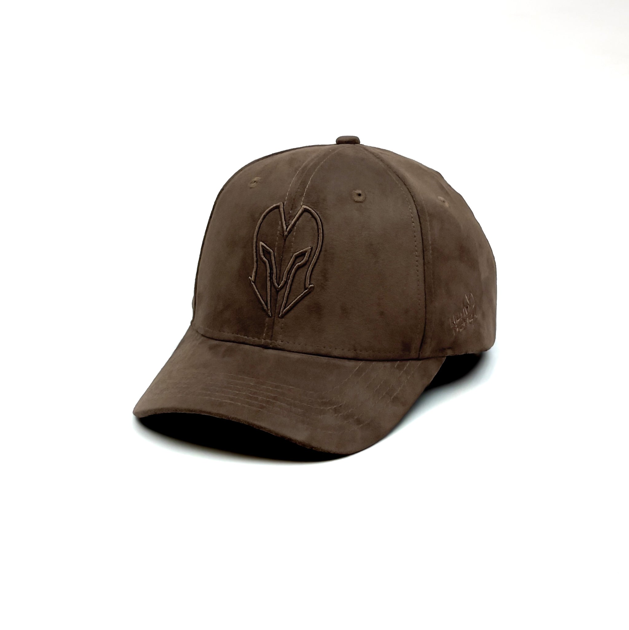 HEAD GEAR COFFEE SUPER SUEDE CURVED VISOR CAP